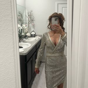 Small silver dress